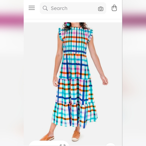 BRITON COURT GINGHAM DRESS - Picture 2 of 10